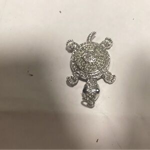Silver Turtle Pendant